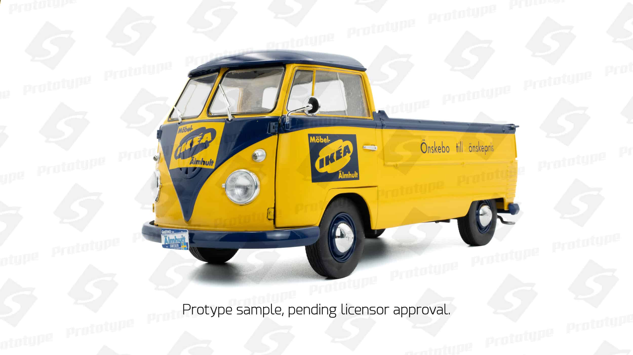 Solido 1:18 VW T1 Pick-Up Ikea Edition 1950 - Diecast Model