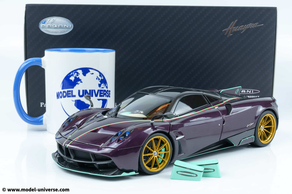 Almost Real - 1:18 Pagani Huayra Dinastia Yazi 2016 Purple - Diecast Model