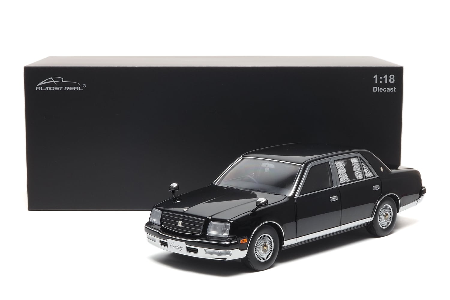 Almost Real - 1:18 Toyota Century 1997 Black - Diecast Model
