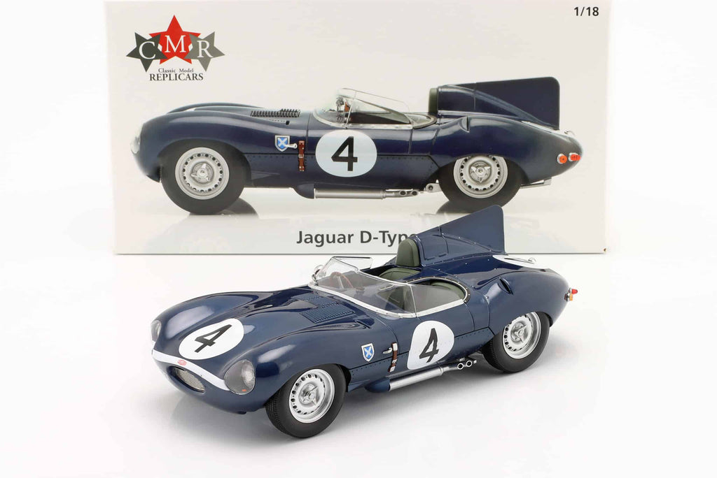 CMR - 1:18 Jaguar D-Type Short Nose No.4 Winner 24h Le Mans 1956 - Diecast Model