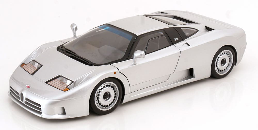 KK Scale 1:12 Bugatti EB110 1991 Silver Diecast Model (KKDC120132)