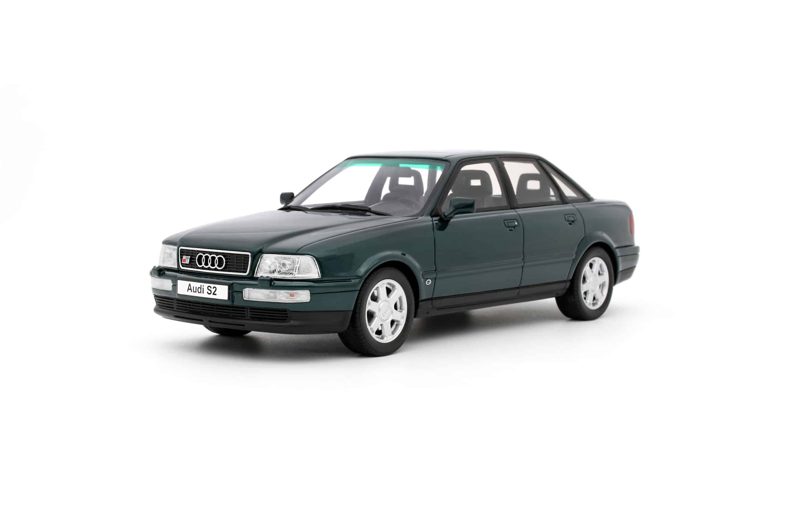 Otto Mobile 1:18 Audi S2 Green Sedan Green 1993 Scale Model
