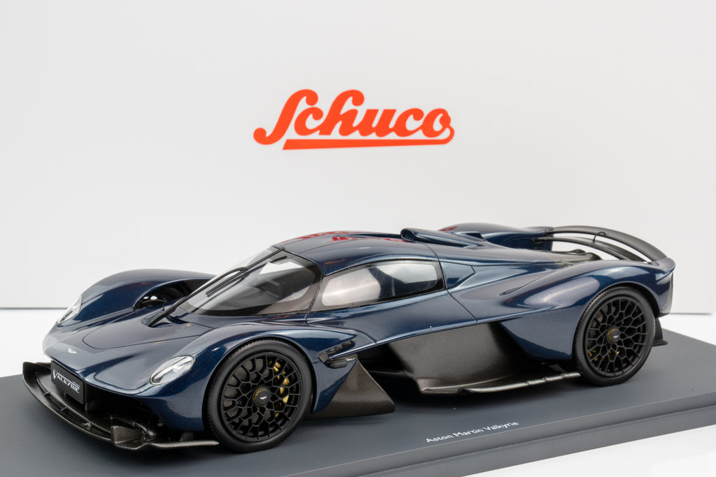 Schuco 1:18 Aston Martin Valkyrie 2021 Mariana Blue Model Car