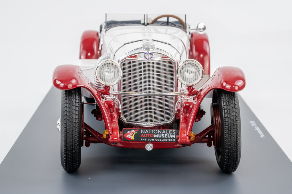 Schuco 1:18 Mercedes-Benz 710 SSK White 1927 Model Car
