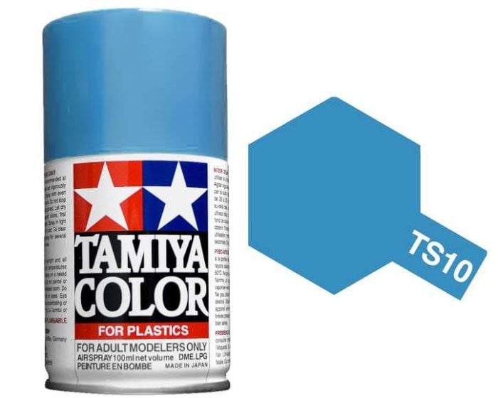 Tamiya 100ml TS-10 French Blue Spray Paint (85010)