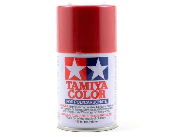 Tamiya 100ml PS-15 Metallic Red Spray Paint (86015)