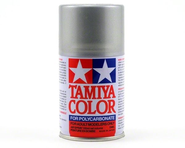 Tamiya 100ml PS-36 Translucent Silver Spray Paint (86036)