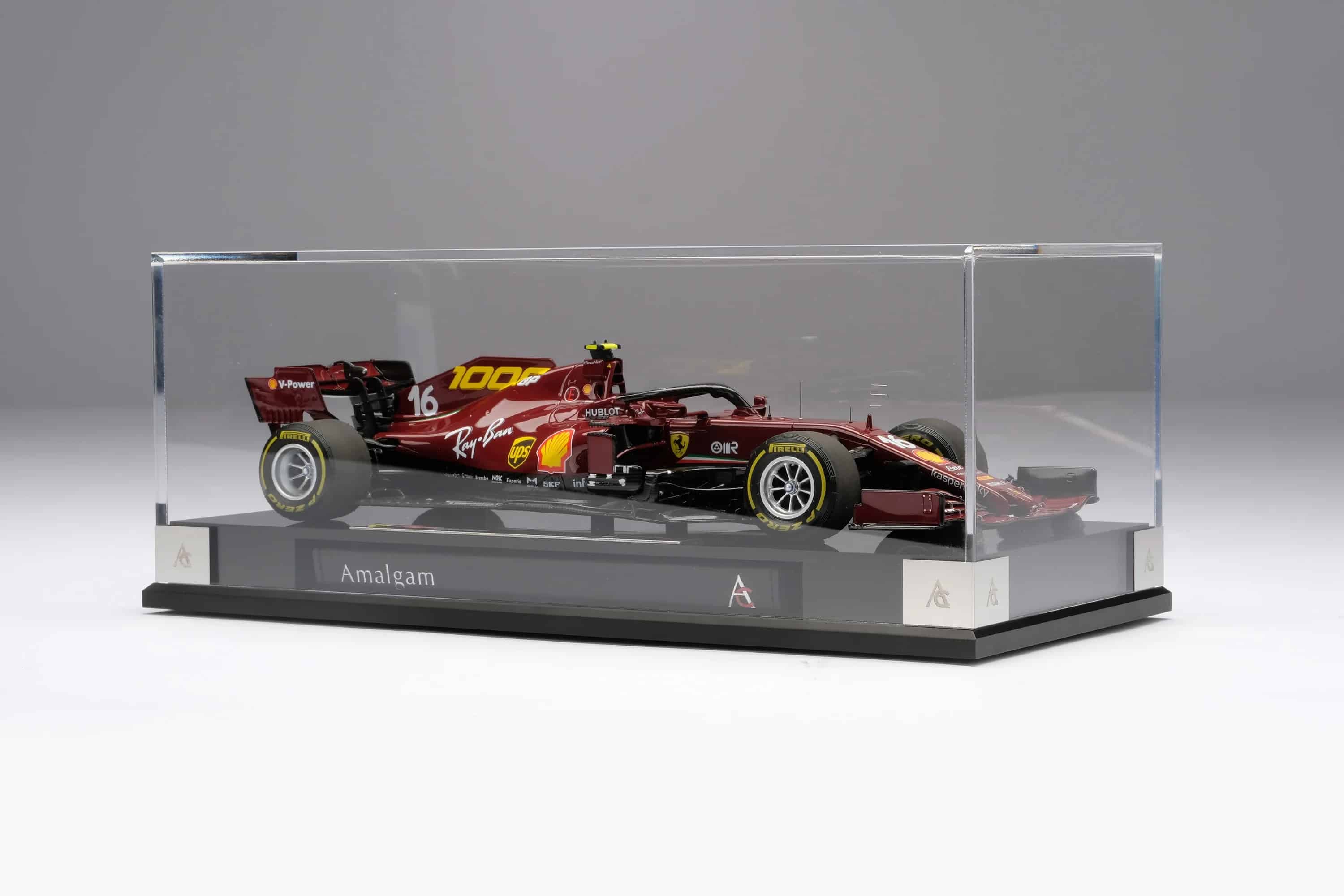 Amalgam - 1:18 Ferrari SF1000 No.16 Charles Leclerc 1000th GP Livery 2020 Tuscany GP - Resin Model
