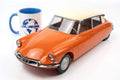Norev 1:12 Citroen ID 19 Capucine Orange and Cream 1957 - Limited Edition Diecast Model