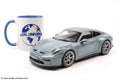 Norev 1:18 Porsche 911 (992) S/T Meissen Blue 2023 - Diecast Model