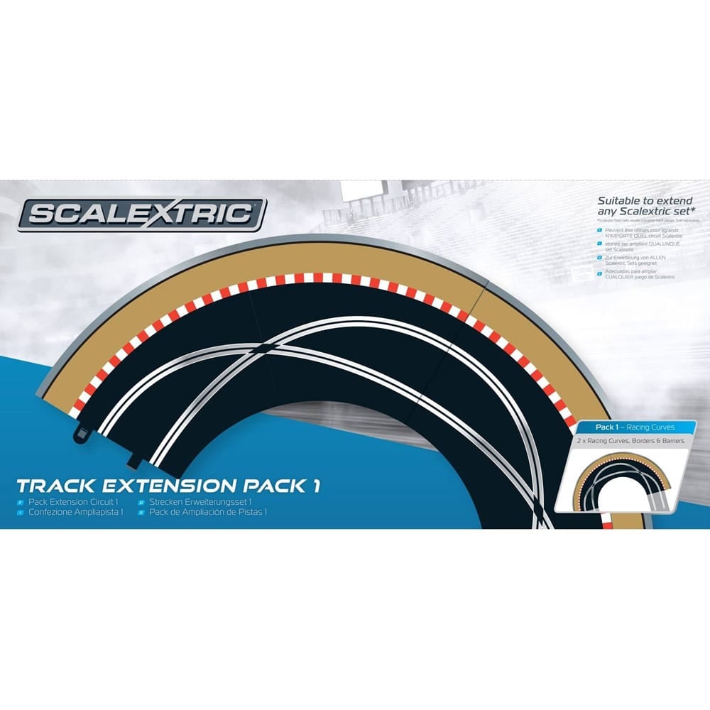 Scalextric Track Extension Pack 1 - 1:32 Track And Accessories (C8510)