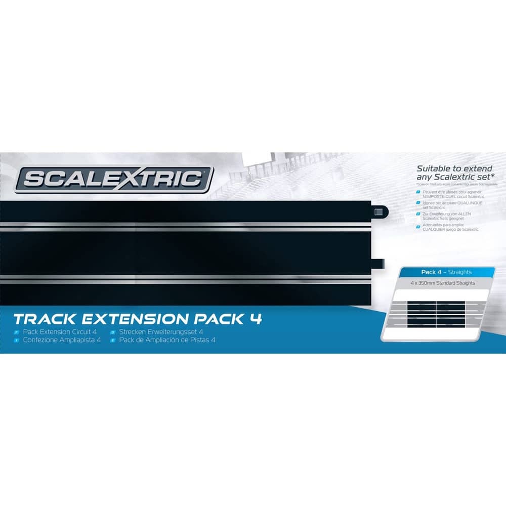Scalextric Track Extension Pack 4 - 1:32 Track And Accessories (C8526)