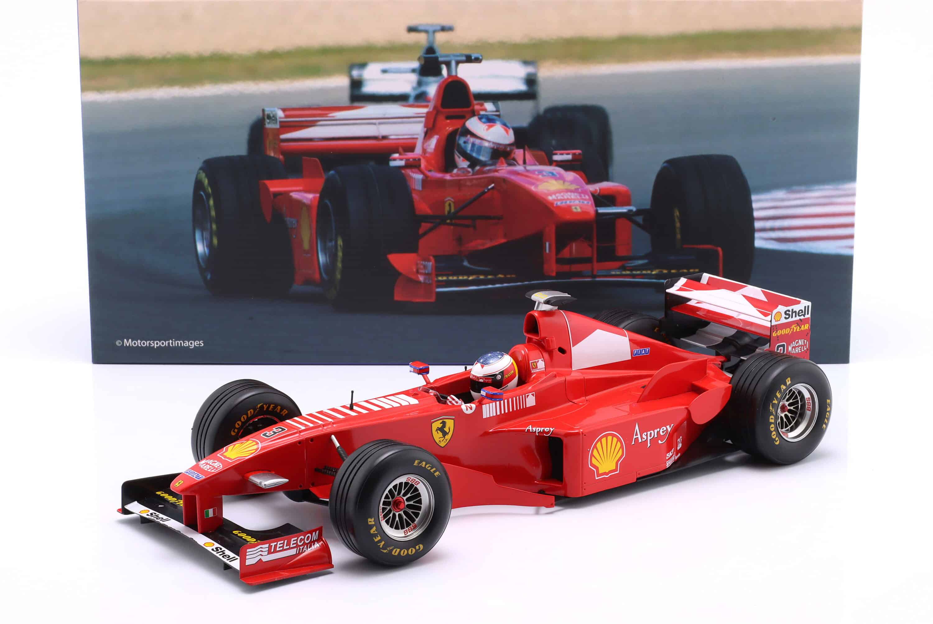 Werk83 1:12 Ferrari F1 F300 No.3 Michael Schumacher Winner French GP 1998 - Diecast Model