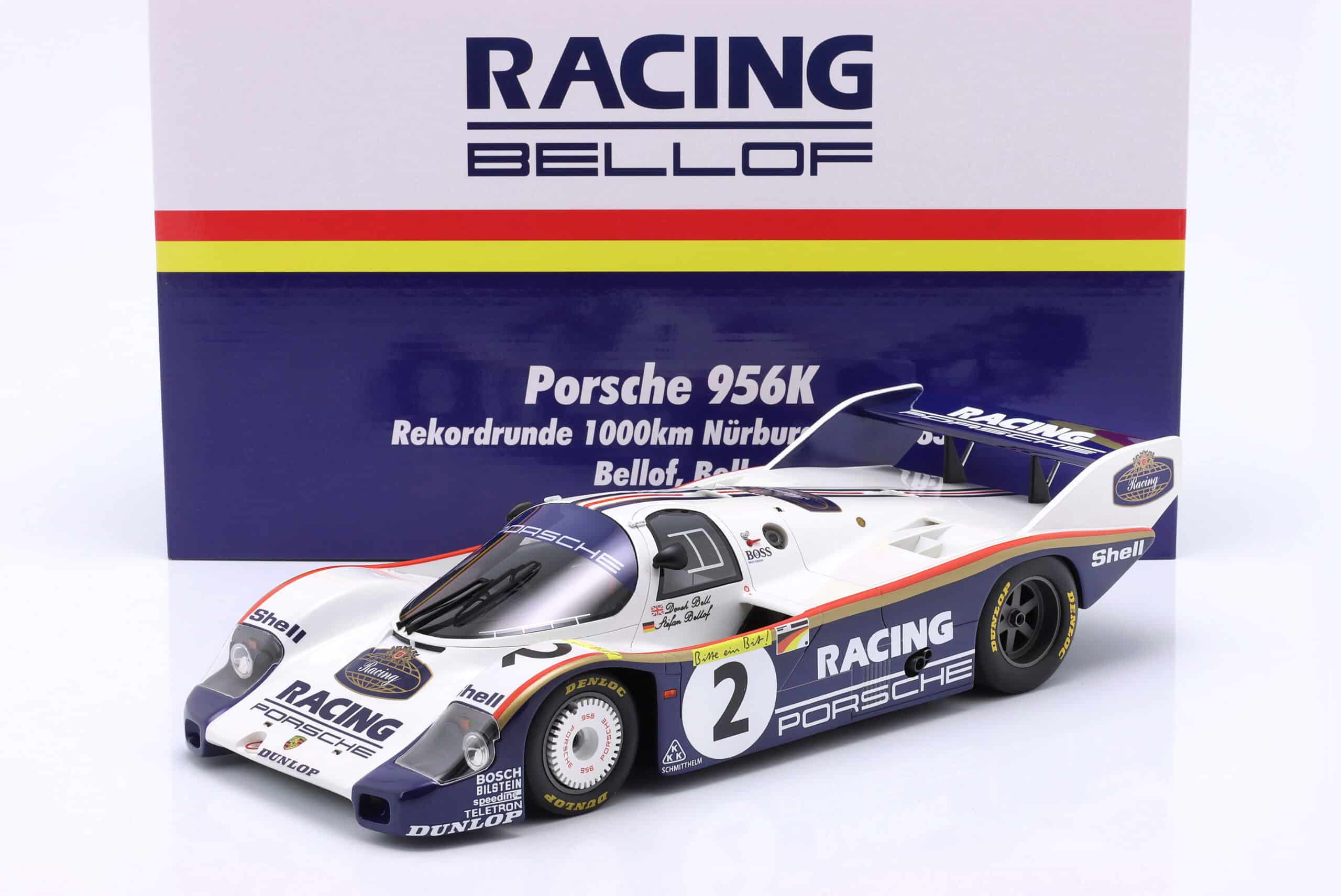 Werk83 1:12 Porsche 956K No.2 Lap Record 1000km Nürburgring 1983 Stefan Bellof - Resin Model