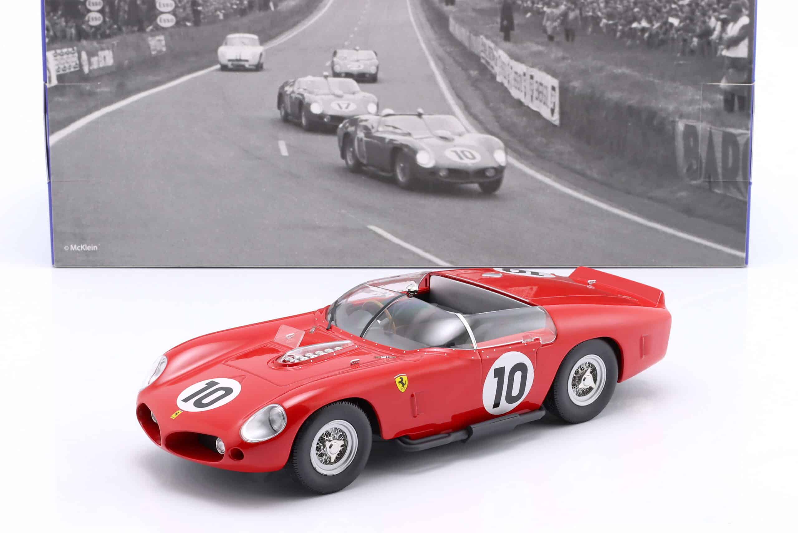 Werk83 1:18 Ferrari 250 TR61 No.10 Winner 1961 24h Le Mans Olivier Gendebien, Phil Hill - Diecast Model