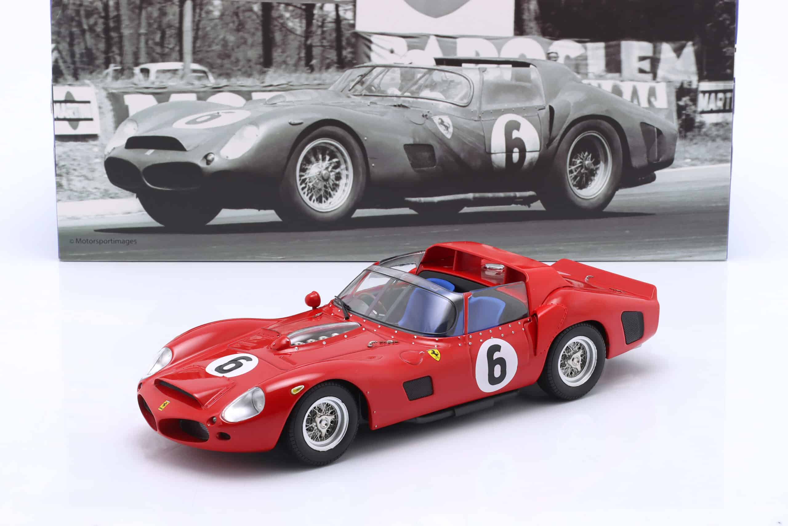 Werk83 Ferrari 330 TRI No.6 Winner 24h Le Mans 1962 O.Gendebien, P.Hill - 1:18 Scale Diecast Model by Werk83