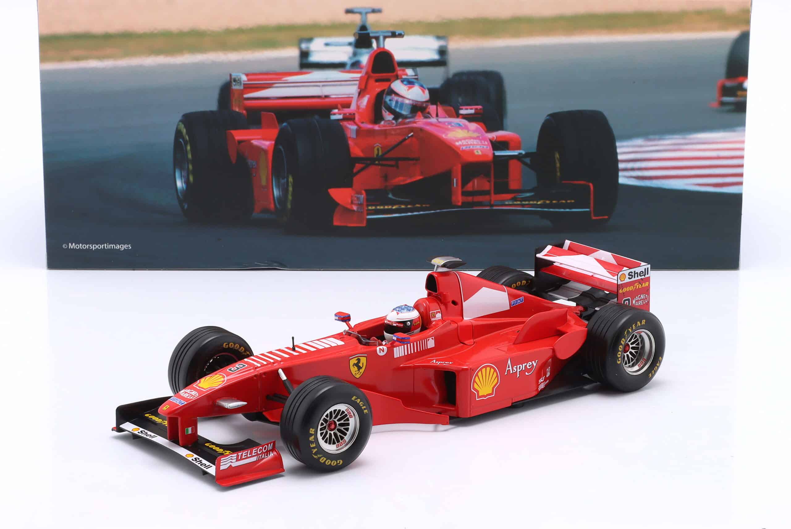 Werk83 1:18 Ferrari F300 No.3 Michael Schumacher Winner French GP 1998 - Diecast Model
