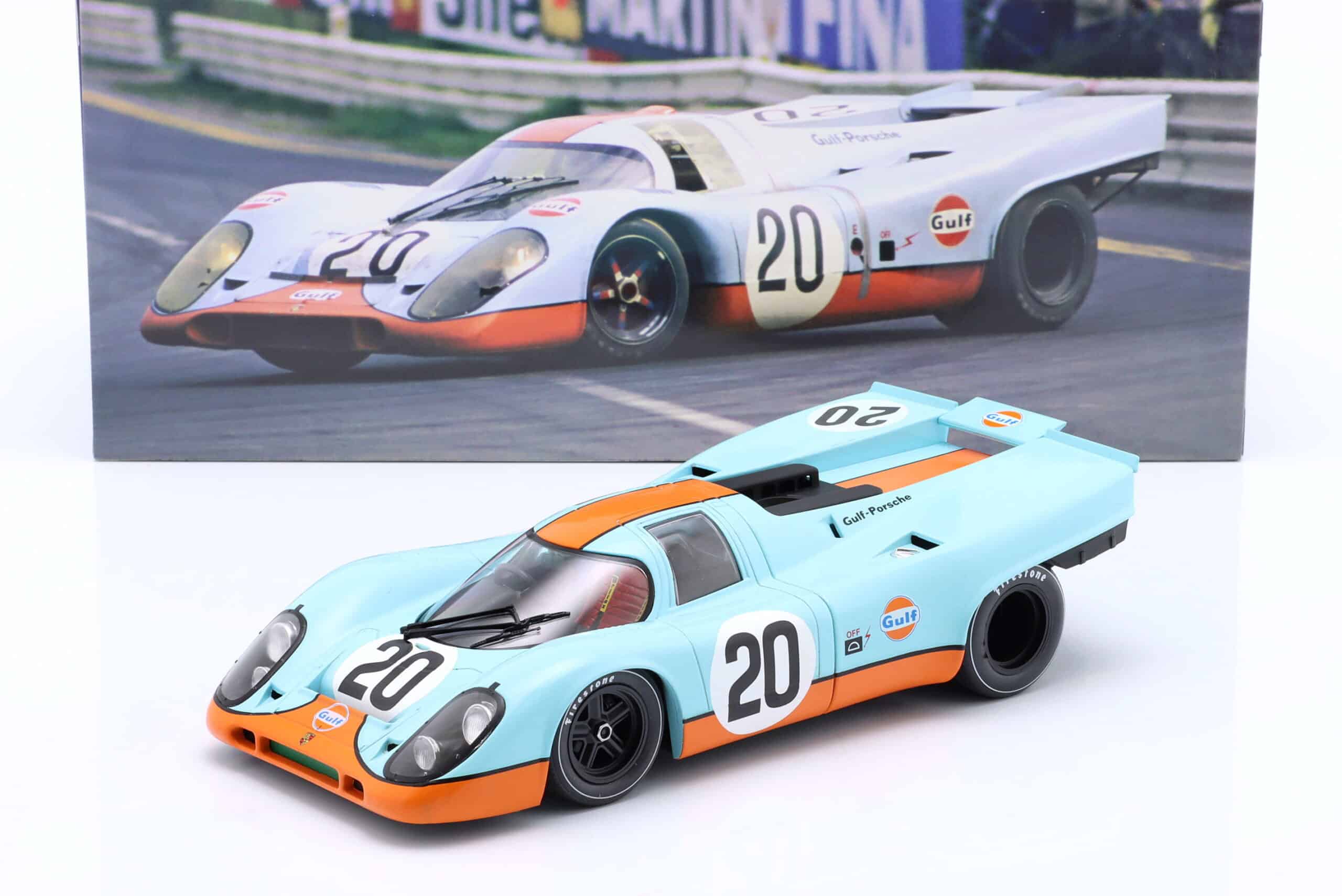 Werk83 1:18 Porsche 917K No.20 24h Le Mans 1970 J.Siffert, B.Redman - Diecast Model