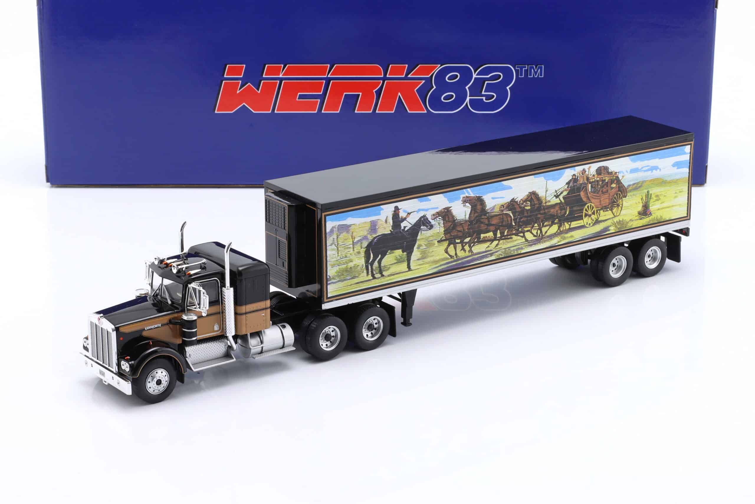 Werk83 1:43 Kenworth W295 Truck from "Smokey and the Bandit" 1977 Movie - Diecast Model